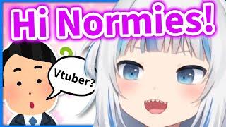 Gura Reacts to Normies React to Gura 【Gawr Gura / HololiveEN】