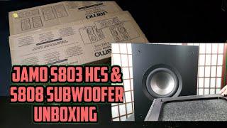 Jamo S803 HCS & S808 Subwoofer Unboxing - Budget Home Theater Speakers - Inflewence's Tech