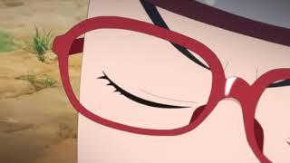Sakura and sasuke trains sarada episode 171 in English sub