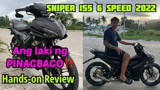 YAMAHA SNIPER 155 2022 HANDS-ON REVIEW ‼️ | Ang lake ng pinagbago  | bossklineTv