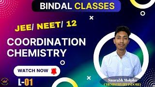 L-01 | Coordination Compounds | Class 12/ JEE/ NEET | Learn with Saurabh (IIT Indore)