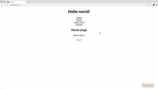 Learning React : Overview: Multi-Page React App | packtpub.com
