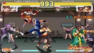 NICK54222 MUGEN: Team Yuka Takeuchi VS Team Kim Dragon