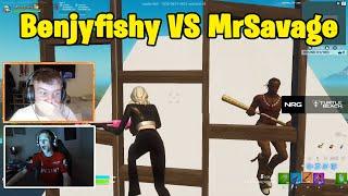 Benjyfishy VS MrSavage 1v1 Buildfights!