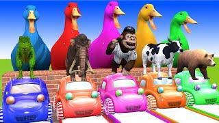 5 Giant Duck, Monkey, Piglet, chicken, dog, cow, tiger, Sheep, Transfiguration funny animal 2023