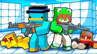 Jugando RIVALS en Minecraft!