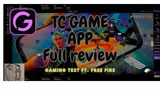 TC GAMES application FULL REVIEW ft FREE FIRE |HOW TO PLAY FREE FIRE IN TC GAMES AND BEST KEYMAPPING