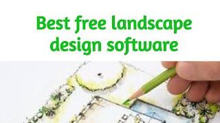 Best free landscape design software #shorts