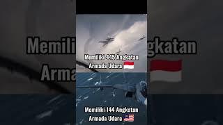 Perbedaan Kekuatan Militer Indonesia vs Militer Malaysia #shorts