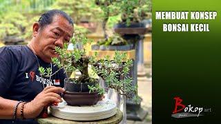 MEMBUAT KONSEP BONSAI KECIL