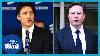 Justin Trudeau reacts to Elon Musk changing CBC's label to '69% government funded'