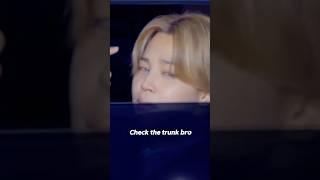 Jimin  drop her home to her brother JK  #jimin #bts#jungkook #btsfunny #shorts #btsarmy