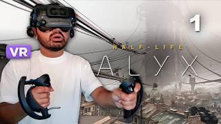 Squeex finds the worst MONSTER in Half-Life Alyx! (VR Playthrough - Part 1)