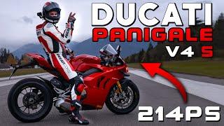 Das erste Mal auf einem RACEBIKE! | 214 PS DUCATI PANIGALE V4 S| Daniel Abt