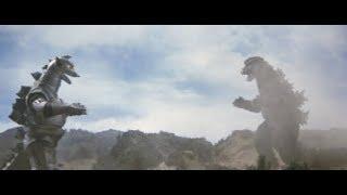 Godzilla vs Mechagodzilla ('74):  King Caesar & Godzilla Fight Mechagodzilla - Classic Monster Movie