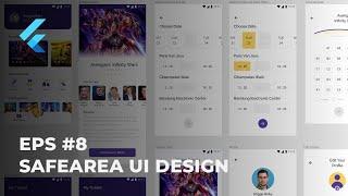 SafeArea UI Design | Tutorial Flutter 8