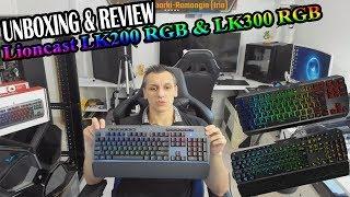 Unboxing & Review clavier Lioncast LK200 RGB ET LK300 RGB