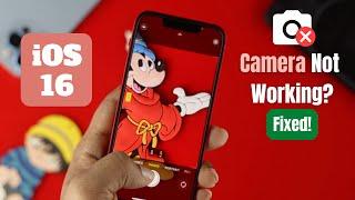 iOS 16: Camera Not Working on iPhone - Fix It!