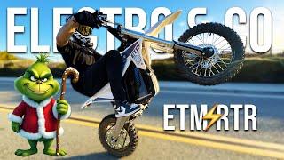 I Got a New Dirtbike for Christmas!️| Electro&Co ETM RTR