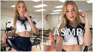 Shy Schoolgirl Flirts With YOU! ASMR