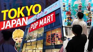 Exploring POP MART Shibuya for Labubu, Hirono and ended up buying some blind boxes #japan #popmart