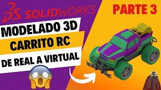  Modelando un Carrito RC en SolidWorks: Tutorial Paso a Paso ️ PARTE 2