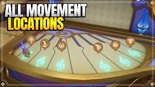 All Movement Locations for Autoharmonic Music Box | World Quests & Puzzles |【Genshin Impact】