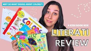 Is this kids book box worth it?! | Reviewing Literati for the first time!