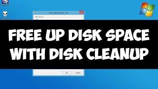 Free up disk space with Disk Cleanup on Windows