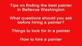 House Painter Bellevue Washington