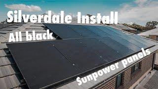 Sunpower's performance 3 panels  Premium solar install - Silverdale NSW