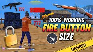 Secret Fire Button Size For Ump Shotgun & Desert Eagle  || Best Fire Button Size Ob43 || Free Fire