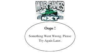 Fix War Games Oops Something Went Wrong Error. Please Try Again Later Problem Error Solved