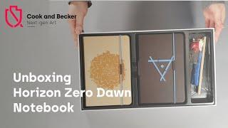 Horizon Zero Dawn Paper Notebooks: Presentation and Unboxing