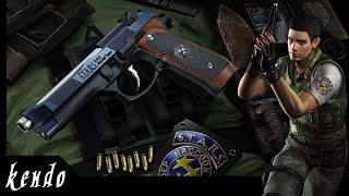 SAMURAI EDGE (Part 4) Chris Redfield Model │Handgun Lost in the Arklay Mountains (Resident Evil)