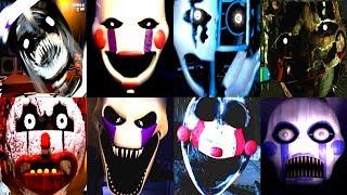 30 MARIONETTE JUMPSCARES! | Iulitm | FNAF Fan Games