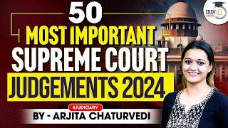 50 Most Important Supreme Court Judgments Of 2024 | Landmark Supreme Court Judgements 2024