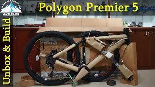 Assemble a cycle at home | Polygon Premier 5 | Unboxing | Ajsvlog | Indian Cycling Vlog