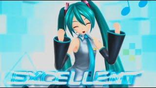 Every Project Diva player's first EXCELLENT compared to the last