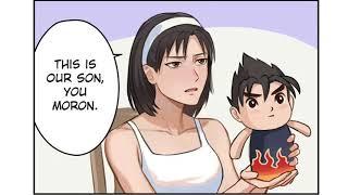 Kazuya Meets Baby Jin - Tekken Comic Dub