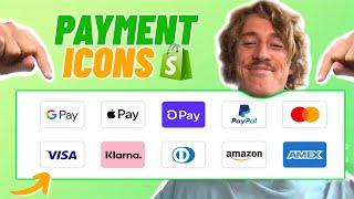 Payment Icons Under Buy Buttons | Shopify Dawn Theme