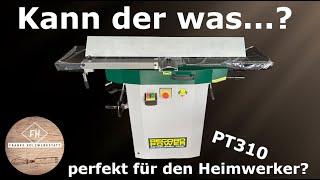 Record Power PT310 im Test / Ist dieser Hobel ne Nummer zu groß für die Hobbywerkstatt?