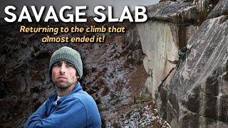 The Climb That Almost Broke Me | Bold Slab Climbing in Northumberland