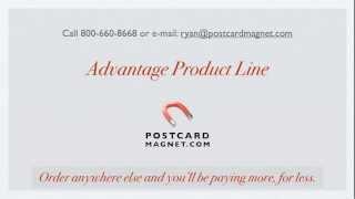 Postcards with Magnets and the new Advantage Product Line