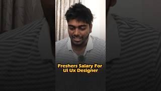 Fresher's Salary for UI/UX Designer  (Tamil) | ui/ux design salary india