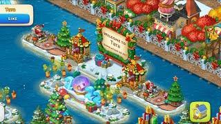 Township Christmas Theme Town Layout | Township Town Design Idea