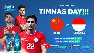 THE DERBY S2 EPS 28 [LIVE REACTION TIMNAS DAY] : CHINA VS INDONESIA