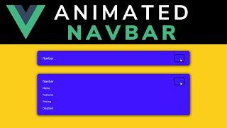 How To Create A Simple Responsive Navbar In Vue JS Tutorial For Beginners