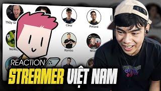 CLEAR REACTION | Tất cả các streamer ở Việt Nam trong 12 phút