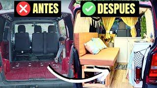 ️ Mercedes VITO camper conversion  CAMPERIZAR FURGONETA pequeña PASO A PASO ️ 𝗥𝗘𝗦𝗨𝗟𝗧𝗔𝗗𝗢 𝗙𝗜𝗡𝗔𝗟 ️